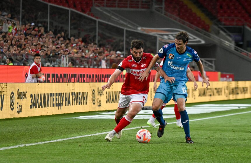 "Спартак" проиграл "Зениту" в пятом туре Российской Премьер-лиги 12 фото