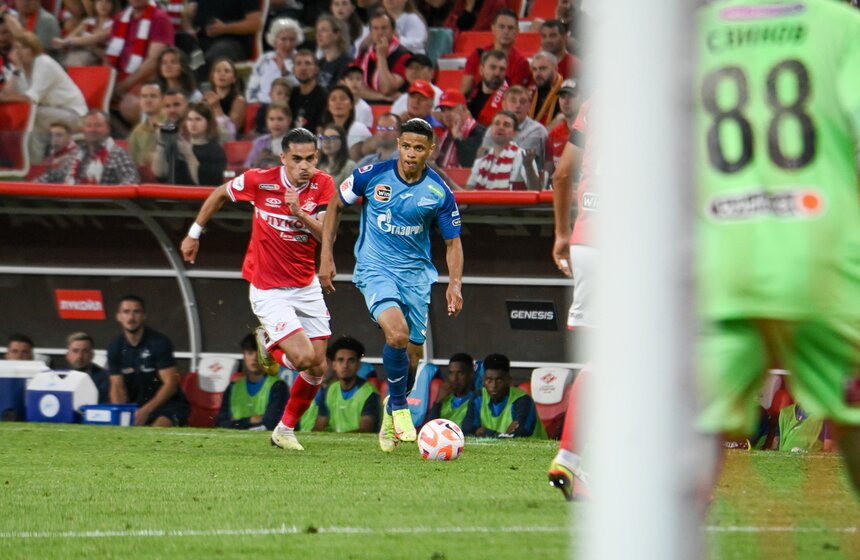 "Спартак" проиграл "Зениту" в пятом туре Российской Премьер-лиги 9 фото