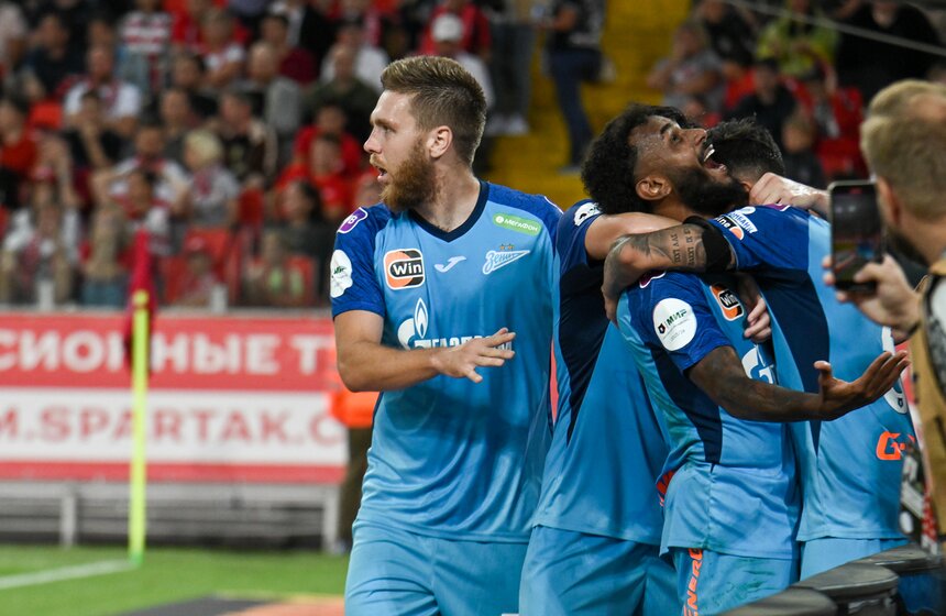 "Спартак" проиграл "Зениту" в пятом туре Российской Премьер-лиги 17 фото