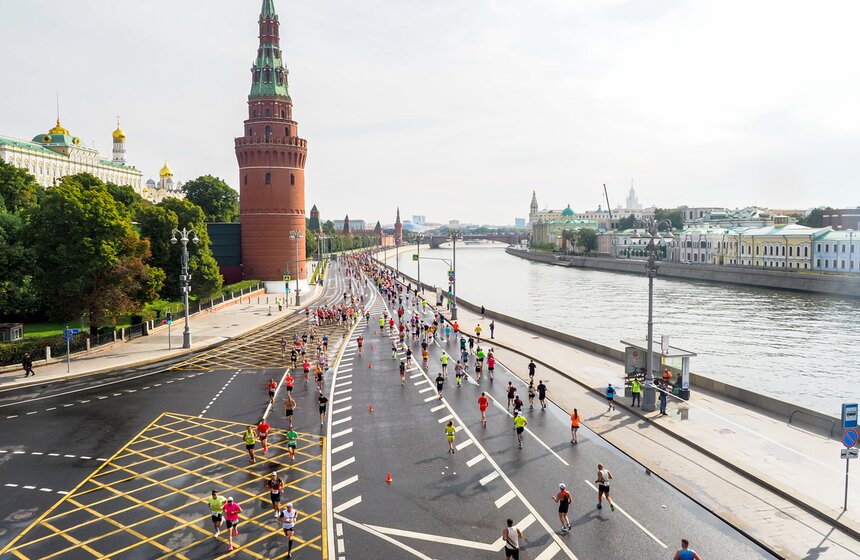 Полумарафон "Лужники" провели в городе 20 августа 20 фото