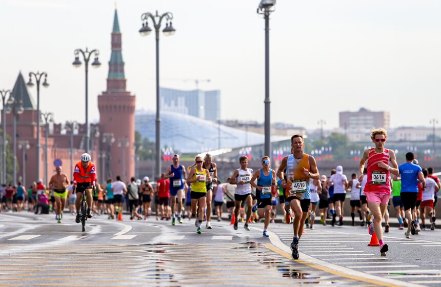 Полумарафон "Лужники" провели в городе 20 августа 9 фото