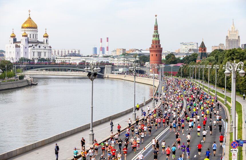 Полумарафон "Лужники" провели в городе 20 августа 13 фото