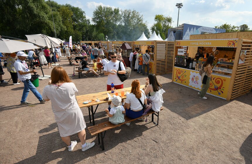 Фестиваль славянского искусства "Русское поле" завершился в заповеднике "Коломенское" 20 фото