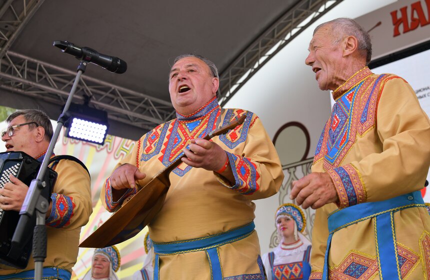Фестиваль славянского искусства "Русское поле" завершился в заповеднике "Коломенское" 9 фото