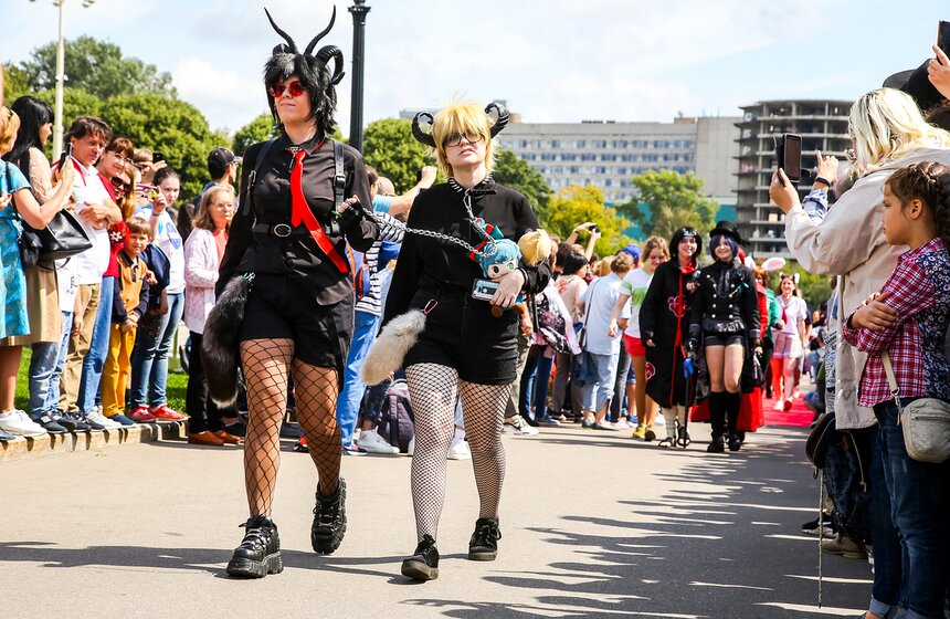 Первый Всероссийский косплей-парад состоялся в Парке Горького 19 фото