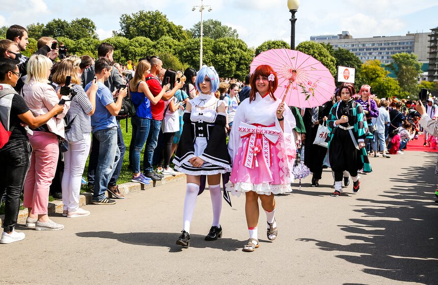 Первый Всероссийский косплей-парад состоялся в Парке Горького 16 фото