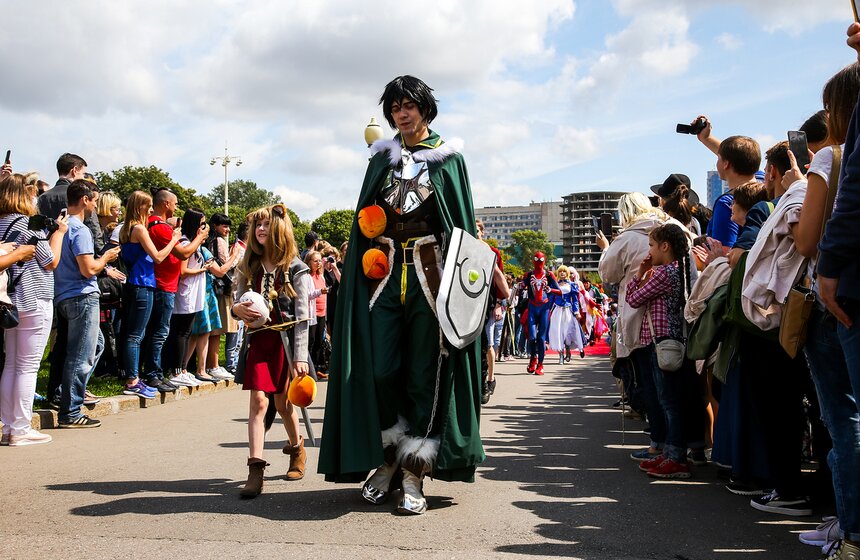 Первый Всероссийский косплей-парад состоялся в Парке Горького 18 фото