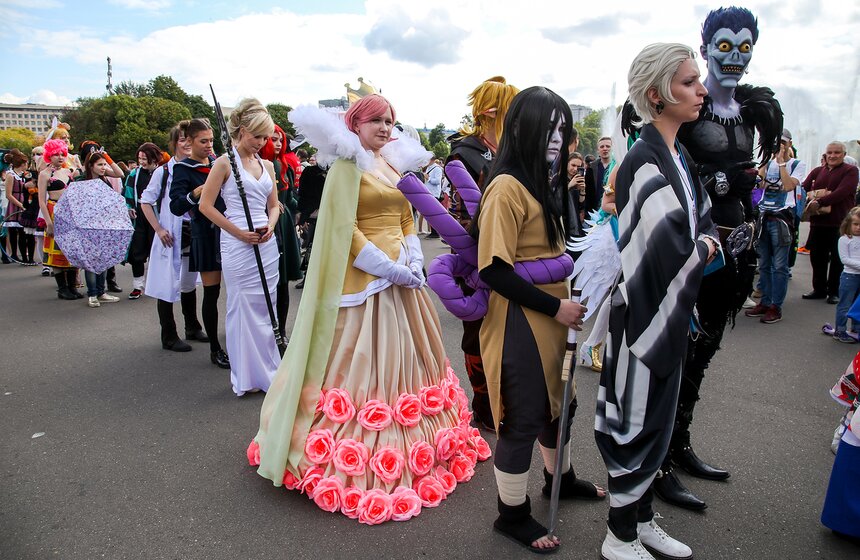 Первый Всероссийский косплей-парад состоялся в Парке Горького 6 фото