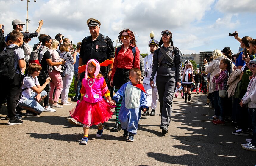 Первый Всероссийский косплей-парад состоялся в Парке Горького 20 фото