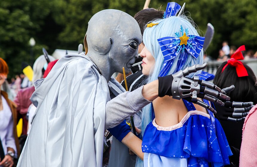 Первый Всероссийский косплей-парад состоялся в Парке Горького 15 фото