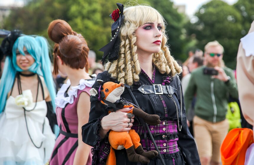 Первый Всероссийский косплей-парад состоялся в Парке Горького 7 фото