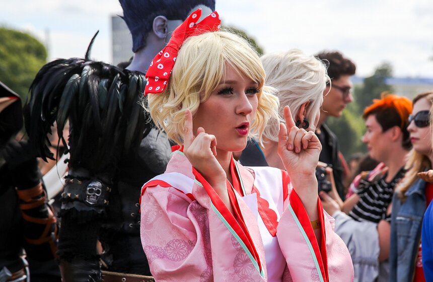 Первый Всероссийский косплей-парад состоялся в Парке Горького 13 фото