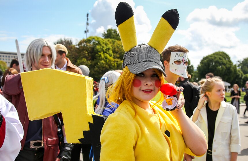 Первый Всероссийский косплей-парад состоялся в Парке Горького 14 фото