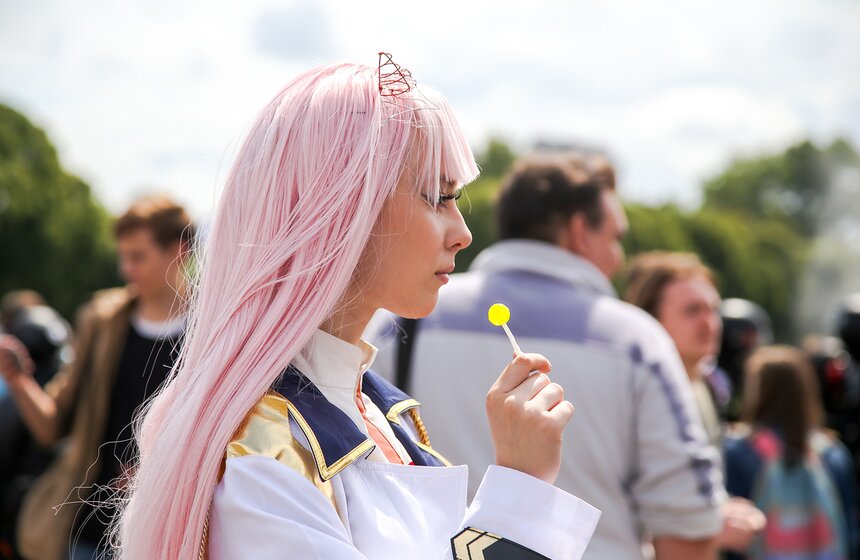 Первый Всероссийский косплей-парад состоялся в Парке Горького 8 фото