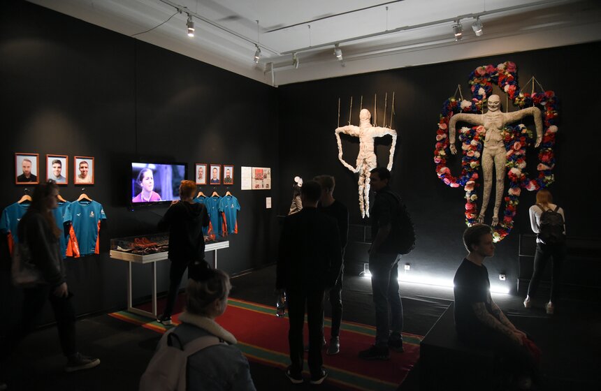 В Музее современного искусства представили выставочный проект молодых художников 5 фото