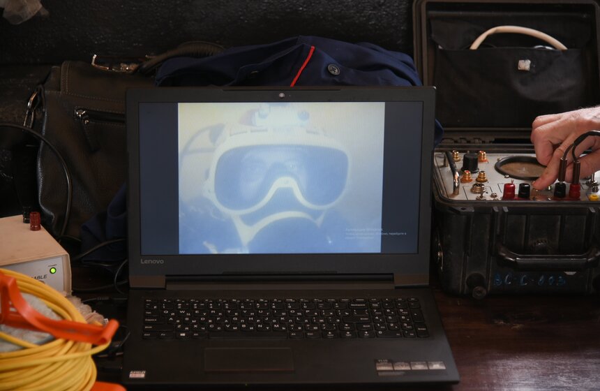 Мосгаз проверил состояние подводного газопровода-дюкера "Щукинский" 16 фото