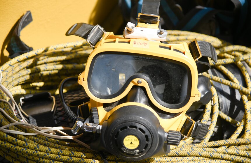 Мосгаз проверил состояние подводного газопровода-дюкера "Щукинский" 9 фото