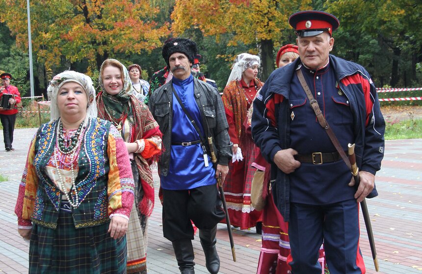 В Москве прошел Международный фестиваль "Казачья станица Москва" 12 фото