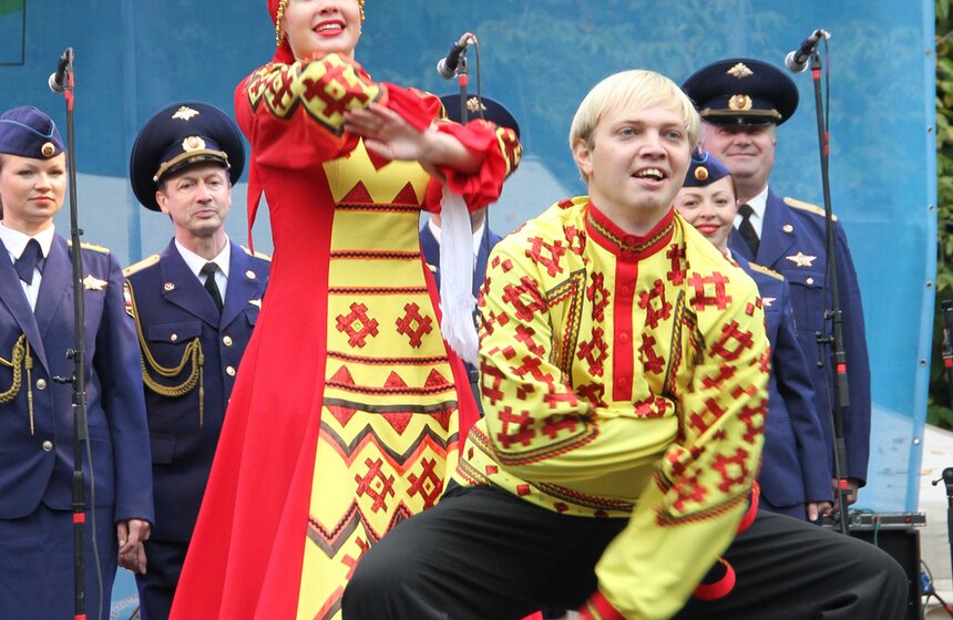 В Москве прошел Международный фестиваль "Казачья станица Москва" 8 фото