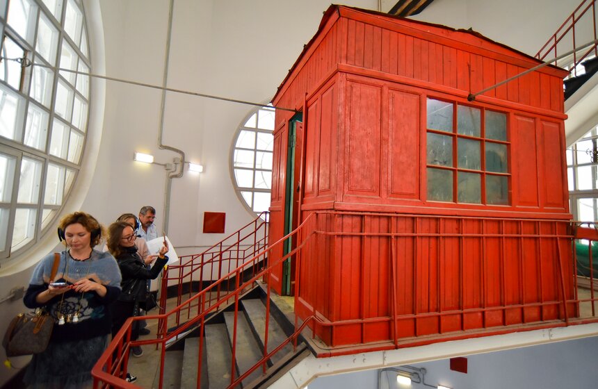 На Киевском вокзале представили спектакль в стиле sound-travel 17 фото