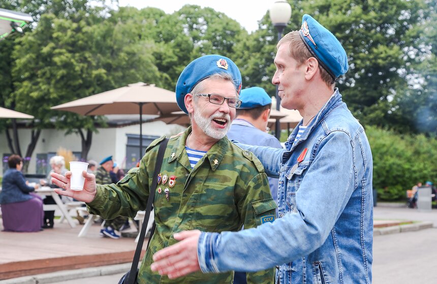 Празднование Дня ВДВ состоялось в Москве 5 фото