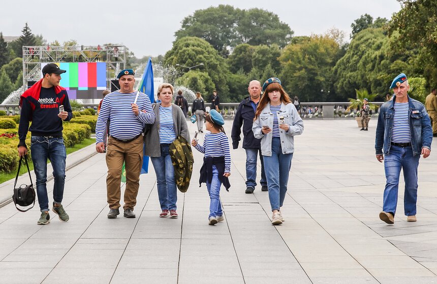 Празднование Дня ВДВ состоялось в Москве 18 фото