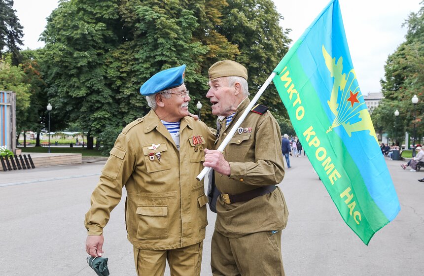 Празднование Дня ВДВ состоялось в Москве 9 фото