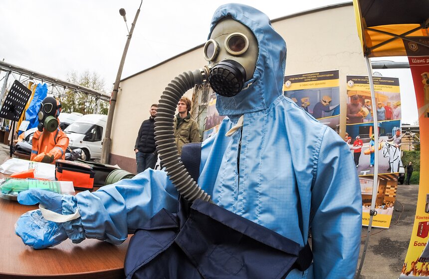 Учения по ликвидации условной ЧС прошли на северо-востоке столицы 25 фото