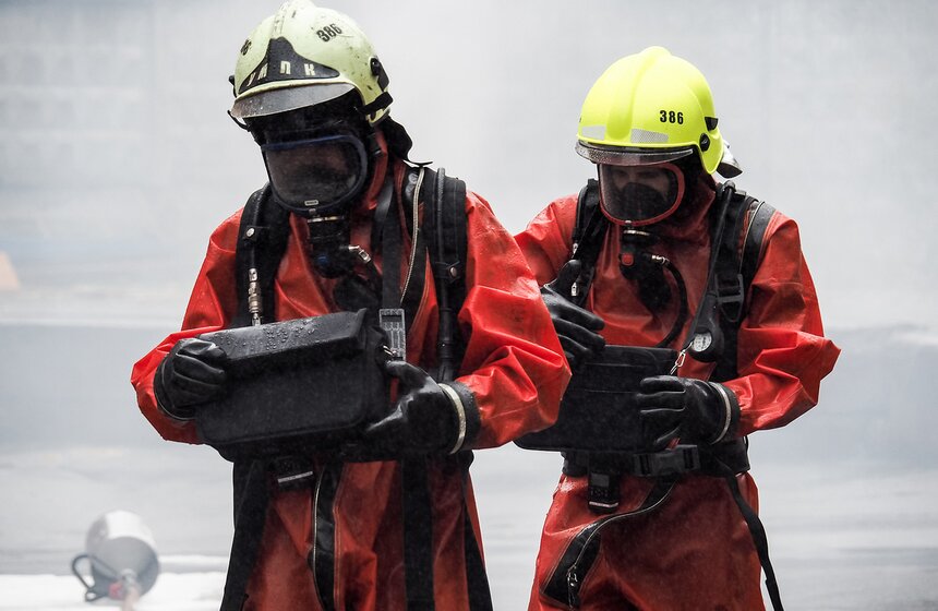 Учения по ликвидации условной ЧС прошли на северо-востоке столицы 16 фото