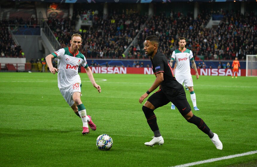 "Локомотив" уступил "Атлетико" в матче Лиги чемпионов 13 фото