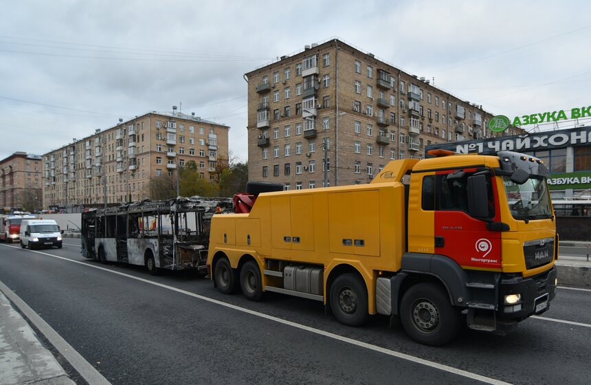 Пожар произошел в Алабяно-Балтийском тоннеле 13 фото