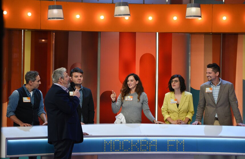 Ведущие Москвы 24 стали участниками программы "100 к 1" 12 фото