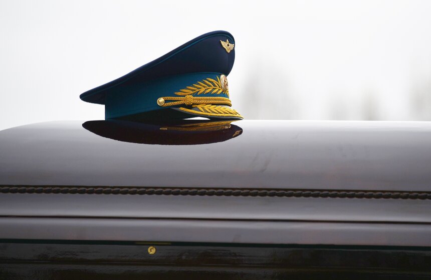 Прощание с Алексеем Леоновым на Мытищинском мемориальном кладбище 26 фото