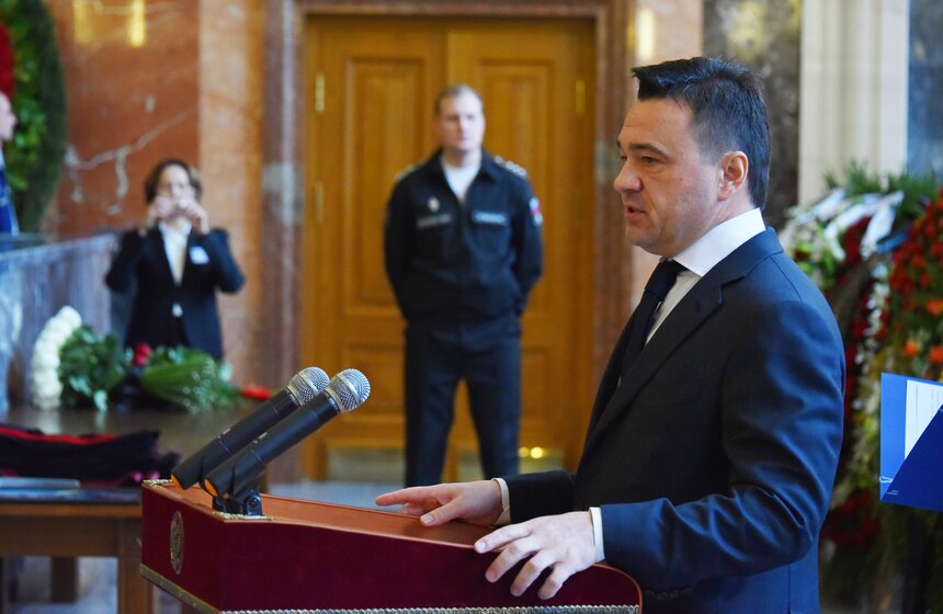 губернатор Московской области Андрей Воробьев