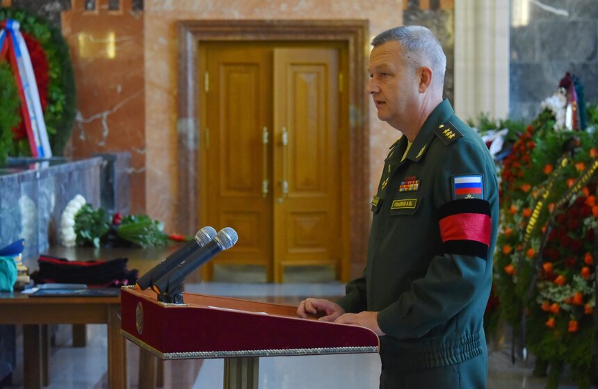 Командующий космическими войсками Александр Головко