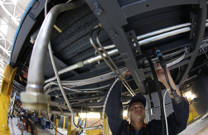 Метровагонмаш выпускает новые вагоны 8 фото