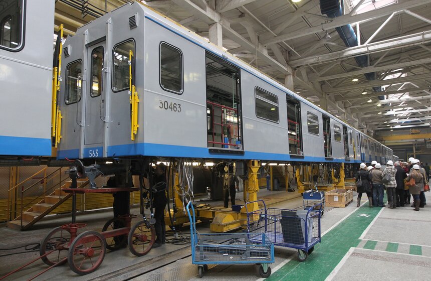 Метровагонмаш выпускает новые вагоны 1 фото