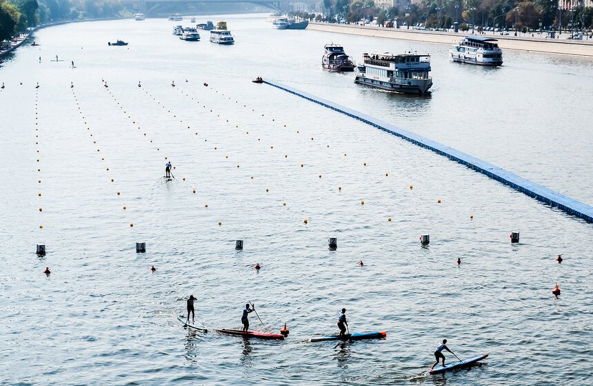 Соревнования по гребле на байдарках и каноэ прошли в Москве 3 фото