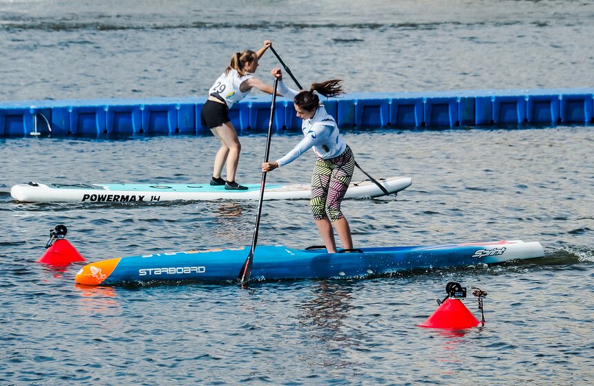 Соревнования по гребле на байдарках и каноэ прошли в Москве 8 фото