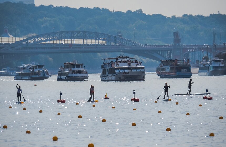 Соревнования по гребле на байдарках и каноэ прошли в Москве 23 фото