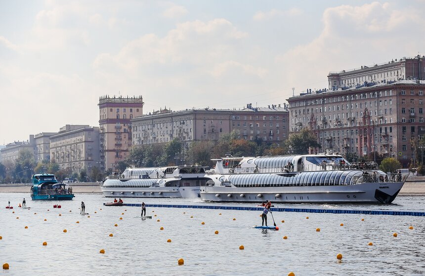Соревнования по гребле на байдарках и каноэ прошли в Москве 16 фото
