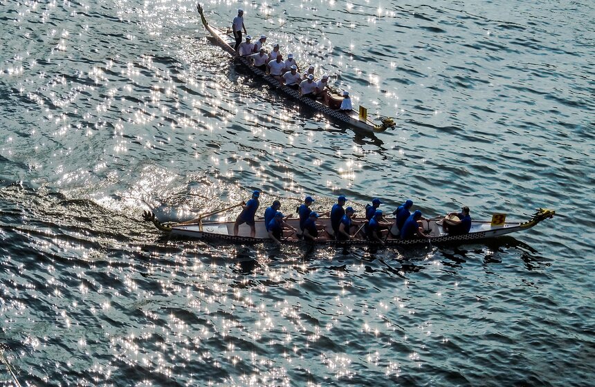 Соревнования по гребле на байдарках и каноэ прошли в Москве 32 фото