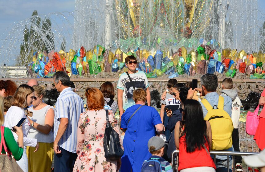 Празднование Дня города на ВДНХ 23 фото