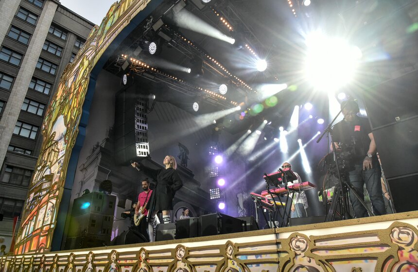 Концерт Москвы 24 прошел в День города 8 фото