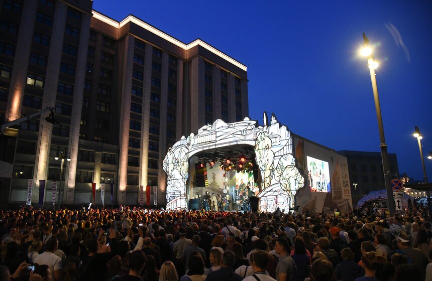 Концерт Москвы 24 прошел в День города 17 фото