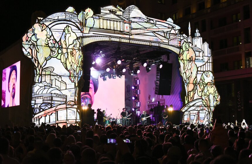 Концерт Москвы 24 прошел в День города 27 фото