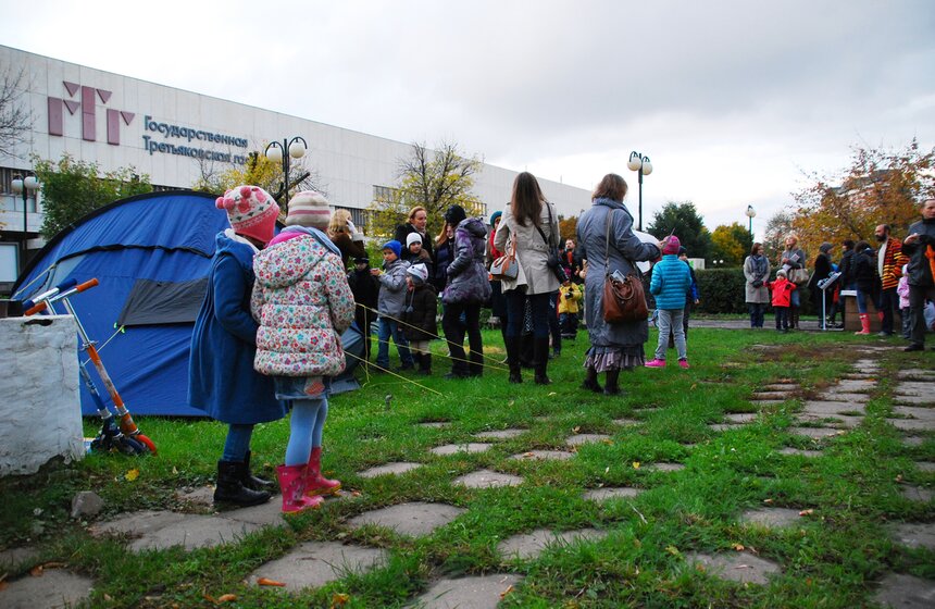 В "Музеоне" прошли "Ночные чтения" для детей 1 фото