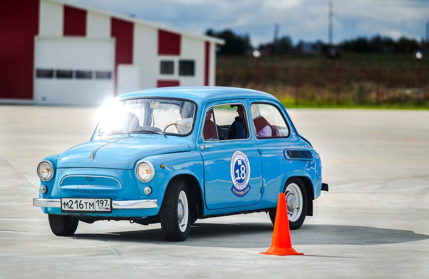 Заключительный этап серии ретро-ралли "КУБОК РККА.FINAL-2019" состоялся в Москве 24 фото