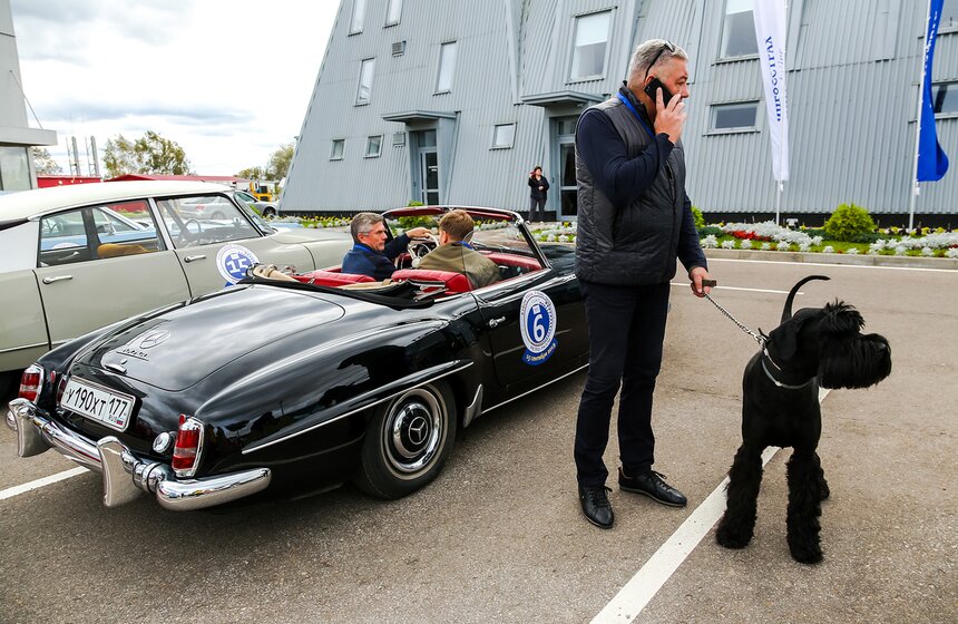 Заключительный этап серии ретро-ралли "КУБОК РККА.FINAL-2019" состоялся в Москве 14 фото