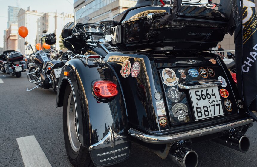 В Москве состоялся осенний мотофестиваль 16 фото